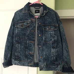 BDG Acid Wash Oversized Denim Jacket